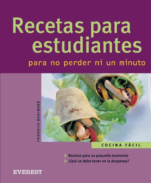 RECETAS PARA ESTUDIANTES | 9788424117160 | BOHLMANN | Llibres Parcir | Librería Parcir | Librería online de Manresa | Comprar libros en catalán y castellano online