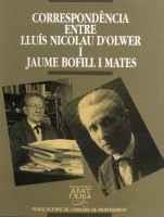 CORRESPONDENCIA LLUIS NICOLAU D'OLWER-BOFILL I MATES | 9788484151456 | Llibres Parcir | Librería Parcir | Librería online de Manresa | Comprar libros en catalán y castellano online