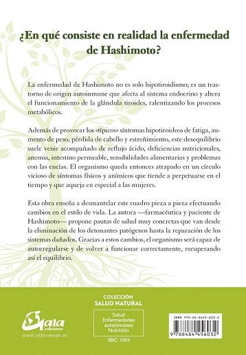 TIROIDITIS DE HASHIMOTO | 9788484456032 | WENTZ, IZABELLA | Llibres Parcir | Llibreria Parcir | Llibreria online de Manresa | Comprar llibres en català i castellà online
