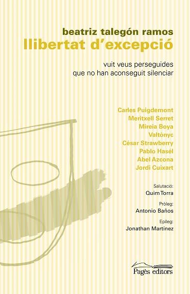 LLIBERTAT D'EXCEPCIÓ | 9788413030135 | TALEGÓN RAMOS, BEATRIZ | Llibres Parcir | Librería Parcir | Librería online de Manresa | Comprar libros en catalán y castellano online