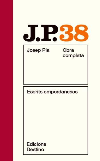 OC 38 ESCRITS EMPORDANESOS | 9788497101783 | PLA | Llibres Parcir | Llibreria Parcir | Llibreria online de Manresa | Comprar llibres en català i castellà online