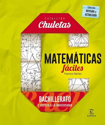 MATEMÁTICAS FÁCILES PARA BACHILLERATO | 9788467044478 | FRANCISCO SÁNCHEZ | Llibres Parcir | Llibreria Parcir | Llibreria online de Manresa | Comprar llibres en català i castellà online