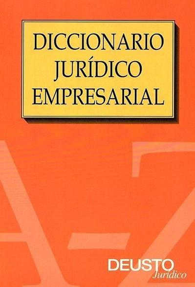 DICCIONARIO JURIDICO EMPRESARIAL | 9788423435128 | Llibres Parcir | Llibreria Parcir | Llibreria online de Manresa | Comprar llibres en català i castellà online