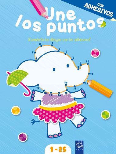 UNE LOS PUNTOS CON ADHESIVOS. AZUL | 9788408148753 | YOYO | Llibres Parcir | Librería Parcir | Librería online de Manresa | Comprar libros en catalán y castellano online