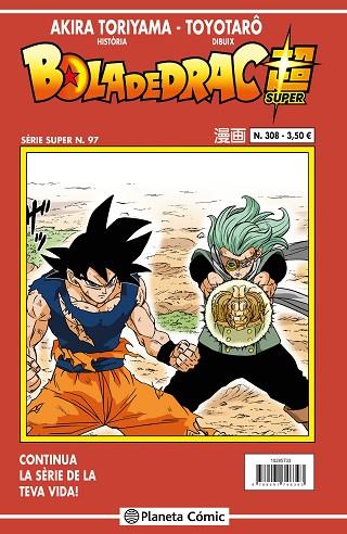 BOLA DE DRAC SÈRIE VERMELLA Nº 308 | 9788411401449 | TORIYAMA, AKIRA | Llibres Parcir | Librería Parcir | Librería online de Manresa | Comprar libros en catalán y castellano online