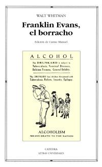 Franklin Evans, el borracho | 9788437629629 | Whitman, Walt | Llibres Parcir | Llibreria Parcir | Llibreria online de Manresa | Comprar llibres en català i castellà online