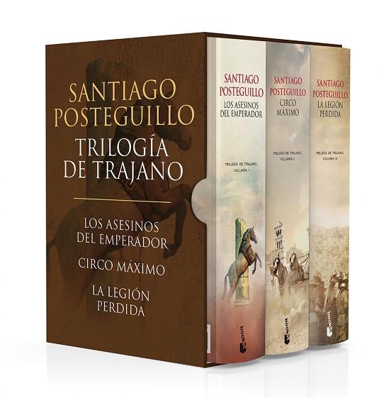 ESTUCHE TRILOGÍA DE TRAJANO | 9788408197423 | POSTEGUILLO, SANTIAGO | Llibres Parcir | Librería Parcir | Librería online de Manresa | Comprar libros en catalán y castellano online