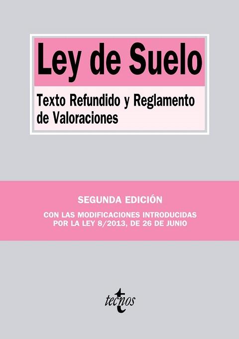 LEY DE SUELO | 9788430959945 | EDITORIAL TECNOS | Llibres Parcir | Librería Parcir | Librería online de Manresa | Comprar libros en catalán y castellano online