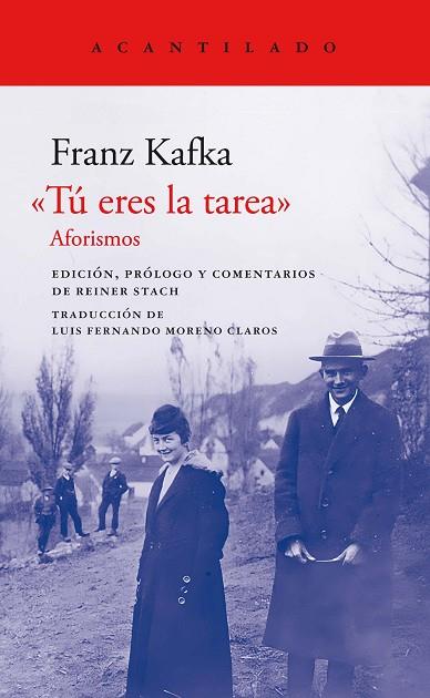 "TÚ ERES LA TAREA" | 9788419036858 | KAFKA, FRANZ | Llibres Parcir | Librería Parcir | Librería online de Manresa | Comprar libros en catalán y castellano online