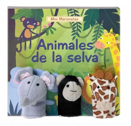 ANIMALES DE LA SELVA (MINI MARIONETAS N1) | 9788448836030 | AUTORES VARIOS | Llibres Parcir | Librería Parcir | Librería online de Manresa | Comprar libros en catalán y castellano online