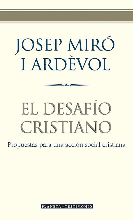 EL DESAFIO CRISTIANO | 9788408057468 | MIRO | Llibres Parcir | Llibreria Parcir | Llibreria online de Manresa | Comprar llibres en català i castellà online