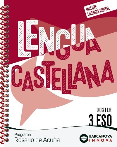 ROSARIO DE ACUÑA 3 ESO. DOSIER. LENGUA CASTELLANA | 9788448962234 | EZQUERRA, FRANCISCA / GIMENO, EDUARDO / MINDÁN, JOAQUÍN | Llibres Parcir | Librería Parcir | Librería online de Manresa | Comprar libros en catalán y castellano online
