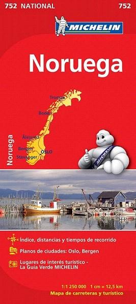Mapa 752 National Noruega | 9782067172760 | Varios autores | Llibres Parcir | Librería Parcir | Librería online de Manresa | Comprar libros en catalán y castellano online