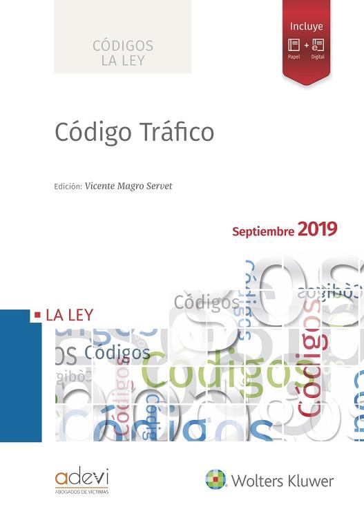 CÓDIGO TRÁFICO 2019 | 9788490208649 | MAGRO SERVET, VICENTE | Llibres Parcir | Llibreria Parcir | Llibreria online de Manresa | Comprar llibres en català i castellà online