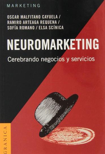 NEUROMARKETING. CEREBRANDO NEGOCIOS Y SERVICIOS | 9789506415082 | MALFITANO CAYUELA, OSCAR/ARTEAGA REQUENA, RAMIRO/ROMANO, SOFIA | Llibres Parcir | Librería Parcir | Librería online de Manresa | Comprar libros en catalán y castellano online