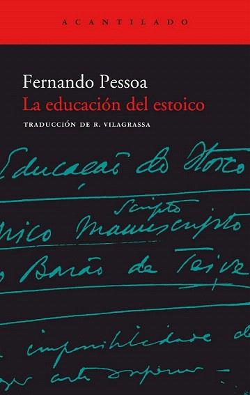 LA EDUACION DEL ESTOICO | 9788496489127 | PESSOA FERNANDO | Llibres Parcir | Llibreria Parcir | Llibreria online de Manresa | Comprar llibres en català i castellà online