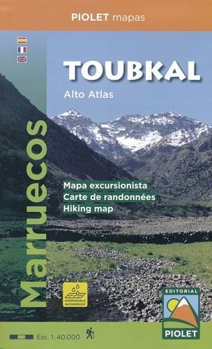 TOUBKAL. ALTO ATLAS. MARRUECOS. ESCALA 1:40.000 | 9788494708022 | EDITORIAL PIOLET | Llibres Parcir | Librería Parcir | Librería online de Manresa | Comprar libros en catalán y castellano online