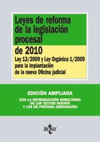 LEYES DE REFORMA DE LA LEGISLACION PROCESAL 2010 | 9788430950362 | Llibres Parcir | Librería Parcir | Librería online de Manresa | Comprar libros en catalán y castellano online