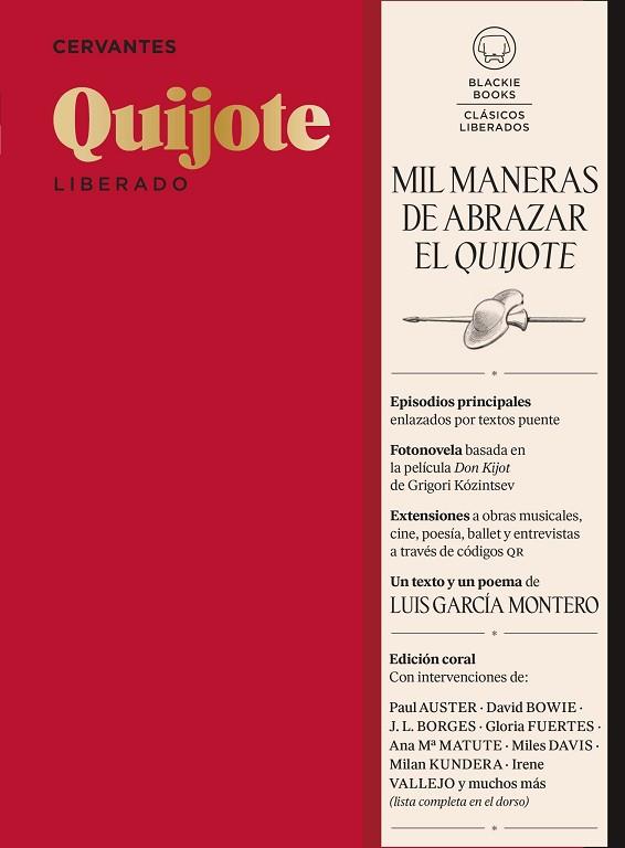 QUIJOTE LIBERADO | 9788419654328 | DE CERVANTES, MIGUEL | Llibres Parcir | Llibreria Parcir | Llibreria online de Manresa | Comprar llibres en català i castellà online