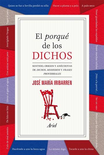 EL PORQUÉ DE LOS DICHOS | 9788434408456 | JOSÉ MARÍA IRIBARREN | Llibres Parcir | Librería Parcir | Librería online de Manresa | Comprar libros en catalán y castellano online