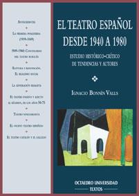 TEATRO ESPANOL 1940-80 | 9788480633253 | BONNIN VALLS | Llibres Parcir | Librería Parcir | Librería online de Manresa | Comprar libros en catalán y castellano online