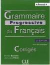 GRAMMAIRE PROGRESSIVE DU FRANÇAIS 2ª ÉDITION - CORRIGES | 9782090381191 | VVAA | Llibres Parcir | Librería Parcir | Librería online de Manresa | Comprar libros en catalán y castellano online