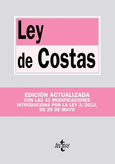 LEY DE COSTAS | 9788430959044 | EDITORIAL TECNOS | Llibres Parcir | Llibreria Parcir | Llibreria online de Manresa | Comprar llibres en català i castellà online