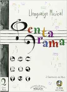 PENTAGRAMA GRAU MITJÀ 2 LLENGUATGE MUSICAL | 9788480207478 | CUSTODIO DE ALBA, JOSEP | Llibres Parcir | Llibreria Parcir | Llibreria online de Manresa | Comprar llibres en català i castellà online