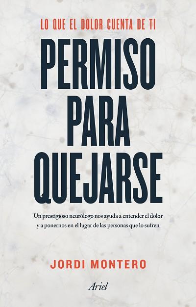 PERMISO PARA QUEJARSE | 9788434425217 | JORDI MONTERO HOMS | Llibres Parcir | Librería Parcir | Librería online de Manresa | Comprar libros en catalán y castellano online