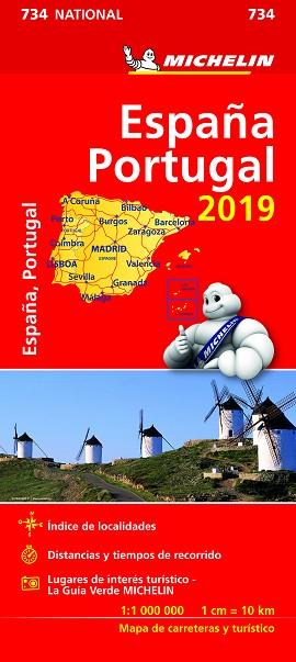 MAPA NATIONAL ESPAÑA - PORTUGAL | 9782067236707 | MICHELIN | Llibres Parcir | Librería Parcir | Librería online de Manresa | Comprar libros en catalán y castellano online