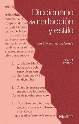 DICCIONARIO DE REDACCIÓN Y ESTILO | 9788436833027 | MARTÍNEZ DE SOUSA, JOSÉ | Llibres Parcir | Llibreria Parcir | Llibreria online de Manresa | Comprar llibres en català i castellà online