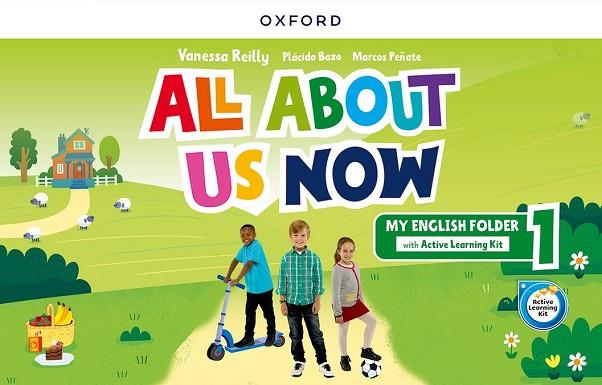 ALL ABOUT US NOW 1. MY ENGLISH FOLDER | 9780194073585 | REILLY, VANESSA / BAZO, PLÁCIDO / PEÑATE, MARCOS | Llibres Parcir | Llibreria Parcir | Llibreria online de Manresa | Comprar llibres en català i castellà online