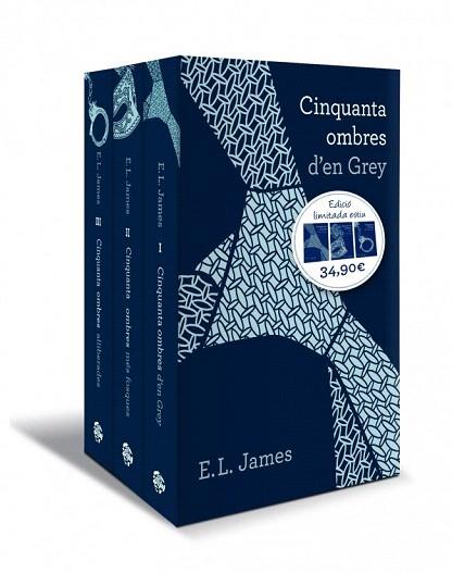 OMBRES DE GREY 3 VOLS PACK ESTIU | 9788401389214 | JAMES, E.L. | Llibres Parcir | Librería Parcir | Librería online de Manresa | Comprar libros en catalán y castellano online