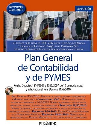 PLAN GENERAL DE CONTABILIDAD Y DE PYMES | 9788436831924 | EDICIONES PIRÁMIDE | Llibres Parcir | Llibreria Parcir | Llibreria online de Manresa | Comprar llibres en català i castellà online
