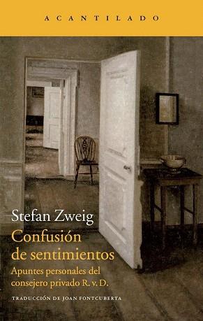 CONFUSIÓN DE SENTIMIENTOS | 9788415689973 | ZWEIG, STEFAN | Llibres Parcir | Llibreria Parcir | Llibreria online de Manresa | Comprar llibres en català i castellà online