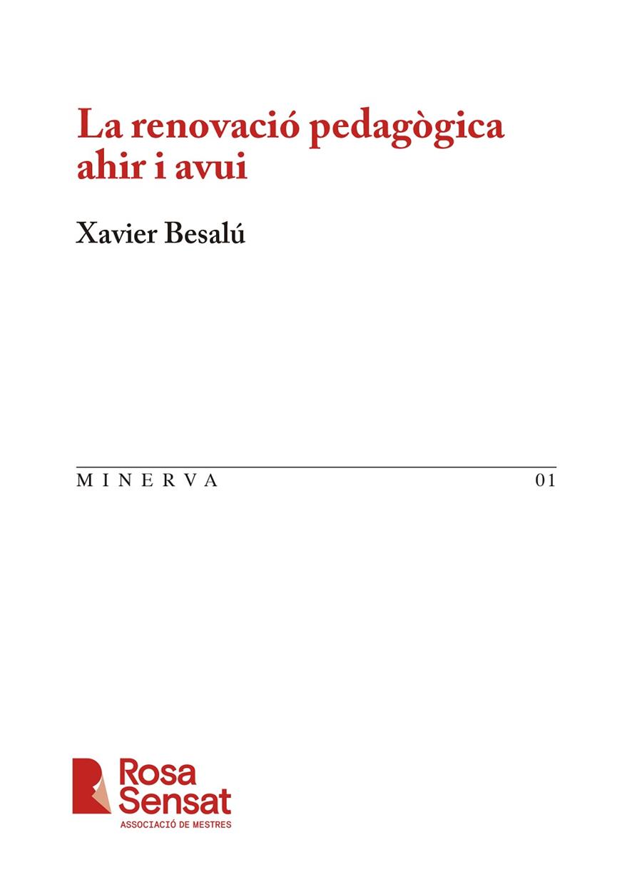 LA RENOVACIÓ PEDAGÒGICA AHIR I AVUI | 9788412789492 | BESALÚ, XAVIER | Llibres Parcir | Llibreria Parcir | Llibreria online de Manresa | Comprar llibres en català i castellà online