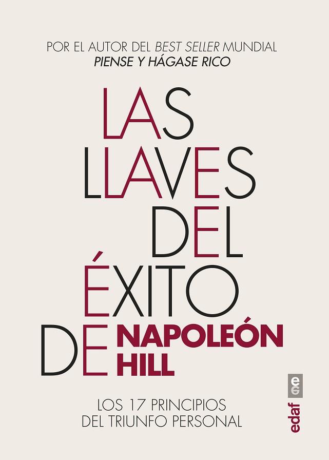 LAS LLAVES DEL ÉXITO DE NAPOLEÓN HILL | 9788441440685 | HILL, NAPOLEÓN | Llibres Parcir | Librería Parcir | Librería online de Manresa | Comprar libros en catalán y castellano online