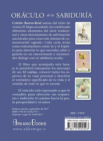 ORáCULO DE LA SABIDURíA | 9788415292593 | BARON-REID, COLETTE | Llibres Parcir | Llibreria Parcir | Llibreria online de Manresa | Comprar llibres en català i castellà online