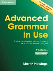 ADVANCED GRAMMAR IN USE BOOK WITH ANSWERS 3RD EDITION | 9781107697386 | HEWINGS, MARTIN | Llibres Parcir | Librería Parcir | Librería online de Manresa | Comprar libros en catalán y castellano online