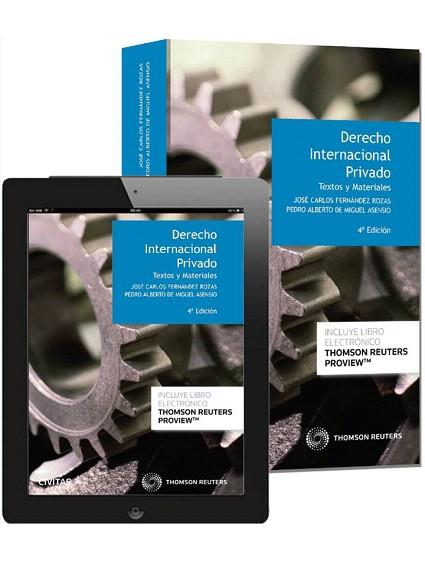 DERECHO INTERNACIONAL PRIVADO (PAPEL + E-BOOK) | 9788447050543 | DE MIGUEL ASENSIO , PEDRO A./FERNÁNDEZ ROZAS, JOSÉ CARLOS | Llibres Parcir | Librería Parcir | Librería online de Manresa | Comprar libros en catalán y castellano online
