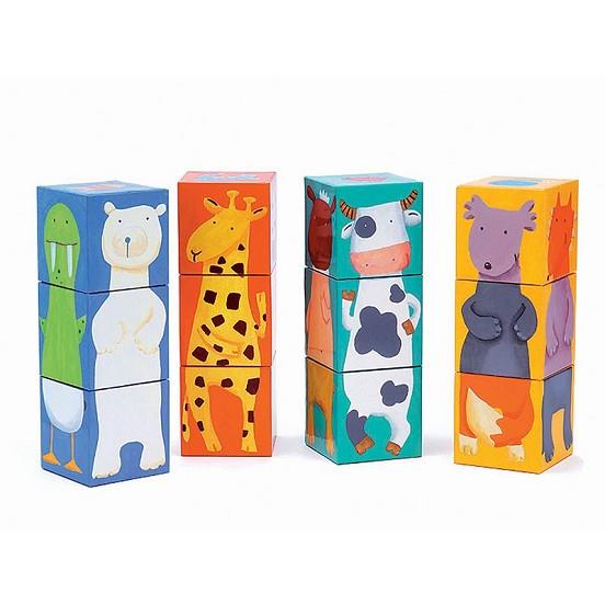 ROMPECABEZAS : 12 CUBOS ANIMALES | 3070900082083 | Llibres Parcir | Llibreria Parcir | Llibreria online de Manresa | Comprar llibres en català i castellà online