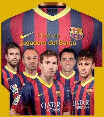 PINTA ELS JUGADORS DEL BARÇA! | 9788490572573 | ANDRÉS MARIANI/BATEC, S. L. PRODUCCIONES | Llibres Parcir | Librería Parcir | Librería online de Manresa | Comprar libros en catalán y castellano online