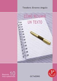 COMO RESUMIR UN TEXTO | 9788480633734 | ALVAREZ | Llibres Parcir | Librería Parcir | Librería online de Manresa | Comprar libros en catalán y castellano online