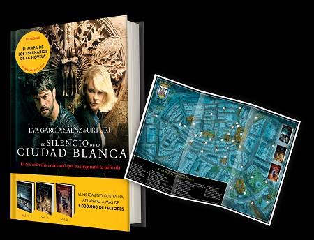 PACK EL SILENCIO DE LA CIUDAD BLANCA + MAPA DE ESCENARIOS | 9788408216643 | GARCÍA SÁENZ DE URTURI, EVA | Llibres Parcir | Llibreria Parcir | Llibreria online de Manresa | Comprar llibres en català i castellà online