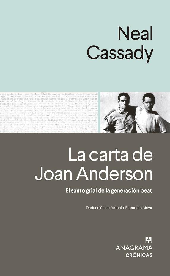 LA CARTA DE JOAN ANDERSON | 9788433921598 | CASSADY, NEAL | Llibres Parcir | Librería Parcir | Librería online de Manresa | Comprar libros en catalán y castellano online