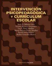 INTERVENCION PSICOPEDAGOGICA Y CURRICULUM ESCOLAR | 9788436814293 | Llibres Parcir | Llibreria Parcir | Llibreria online de Manresa | Comprar llibres en català i castellà online