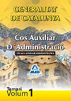 C AUXILIAR ADMINISTRACIO GENERALITAT CAT TEMARI 1 | 9788467636574 | Llibres Parcir | Librería Parcir | Librería online de Manresa | Comprar libros en catalán y castellano online