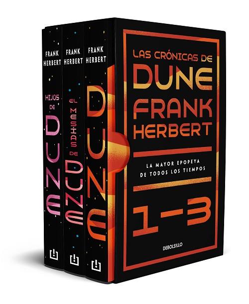 DUNE (ESTUCHE CON: DUNE | EL MESÍAS DE DUNE | HIJOS DE DUNE) | 9788466359481 | HERBERT, FRANK | Llibres Parcir | Librería Parcir | Librería online de Manresa | Comprar libros en catalán y castellano online