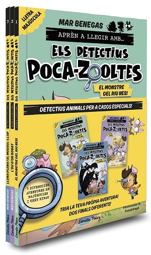PACK APRÈN A LLEGIR AMB... ELS DETECTIUS POCA-ZOOLTES! 1-3. EN LLETRA MAJÚSCULA | 9788413897998 | BENEGAS, MAR | Llibres Parcir | Librería Parcir | Librería online de Manresa | Comprar libros en catalán y castellano online
