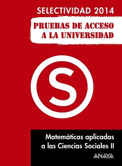 SELECTIVIDAD MATEMÁTICAS APLICADAS A LAS CIENCIAS SOCIALES II. | 9788467883763 | BUSTO CABALLERO, ANA ISABEL | Llibres Parcir | Llibreria Parcir | Llibreria online de Manresa | Comprar llibres en català i castellà online